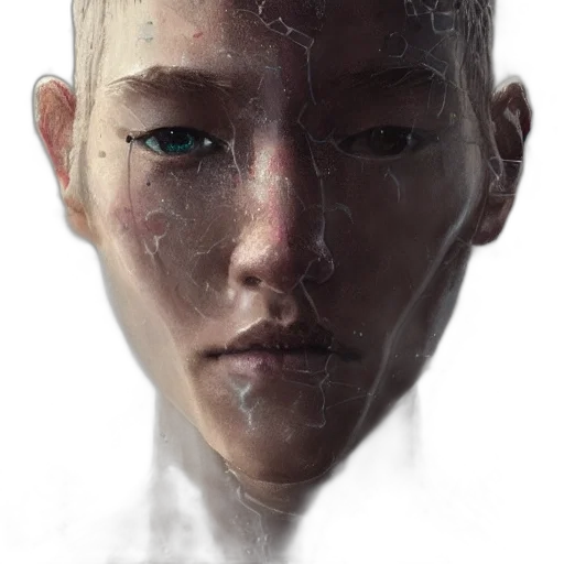 face, robot, mask, dragon transparent PNG cut-out
