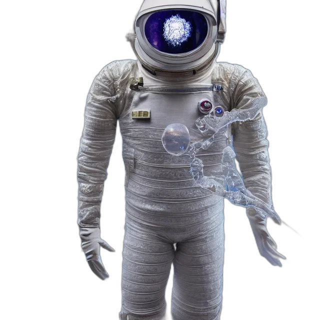 robot, staff, mask, jacket transparent PNG cut-out