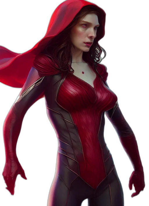 dress, concept art, comic book art, fantasy art transparent PNG cut-out