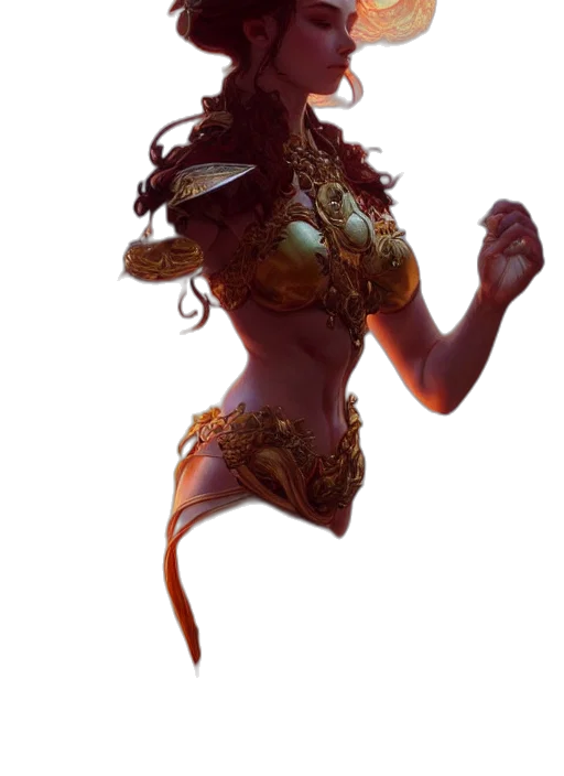 creature, mask, dragon, dress transparent PNG cut-out