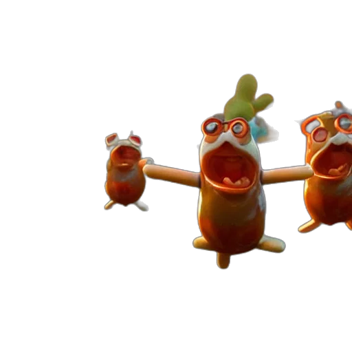staff, animal, 3d render, concept art transparent PNG cut-out