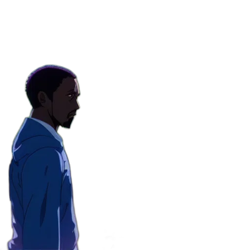 jacket, face, staff, concept art transparent PNG cut-out