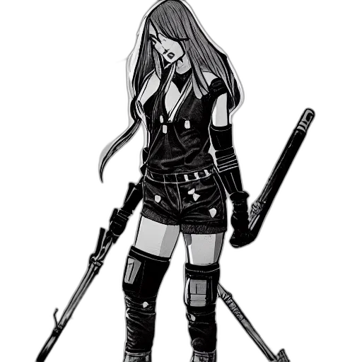 weapon, staff, sword, comic book art transparent PNG cut-out