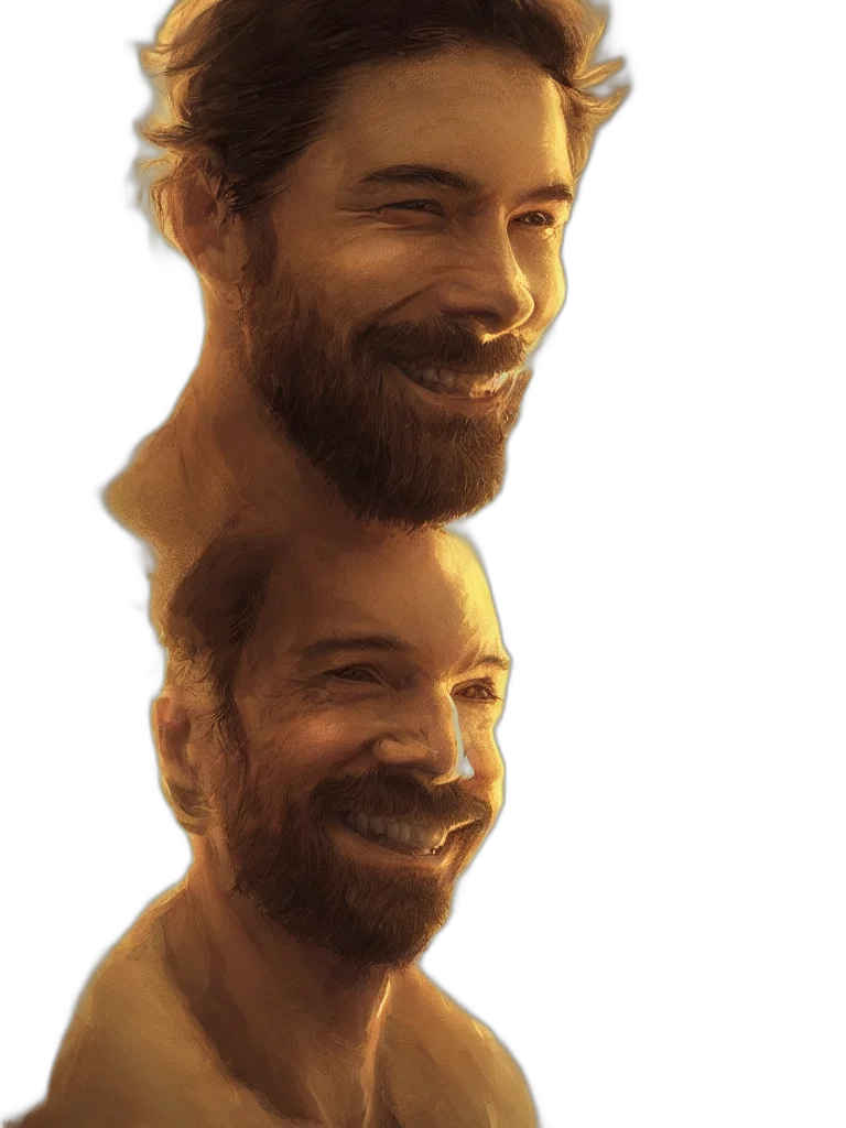 face, mask, photorealistic, concept art transparent PNG cut-out