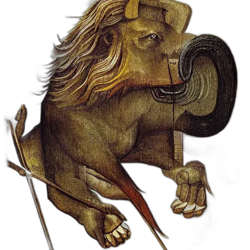 staff, animal, dragon, creature transparent PNG cut-out
