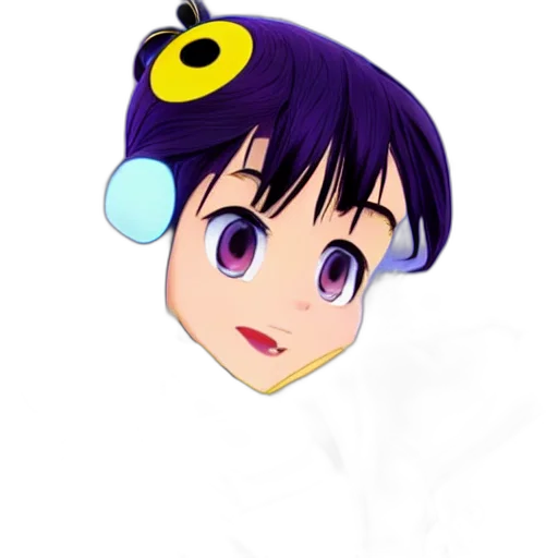 staff, face, hat, creature transparent PNG cut-out