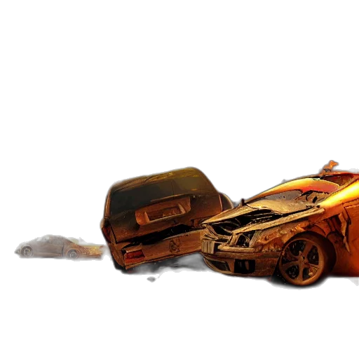 car, weapon, concept art, 3d render transparent PNG cut-out