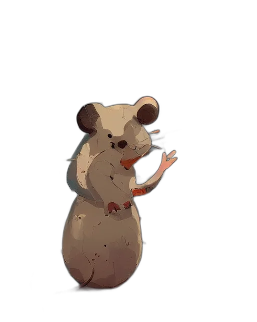 staff, animal, creature, concept art transparent PNG cut-out