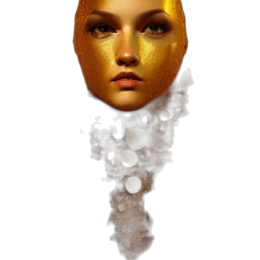 jewelry, crown, face, mask transparent PNG cut-out