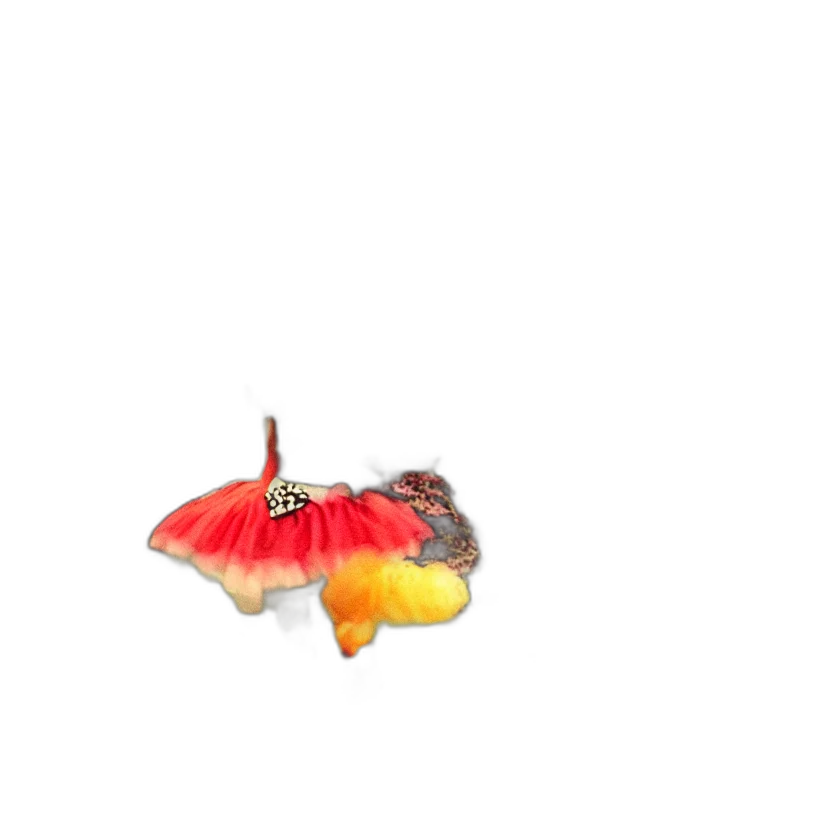 umbrella, flower, hat, dragon transparent PNG cut-out