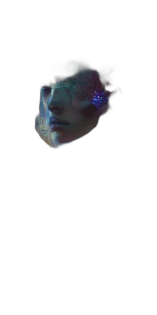 face, mask, robot, creature transparent PNG cut-out