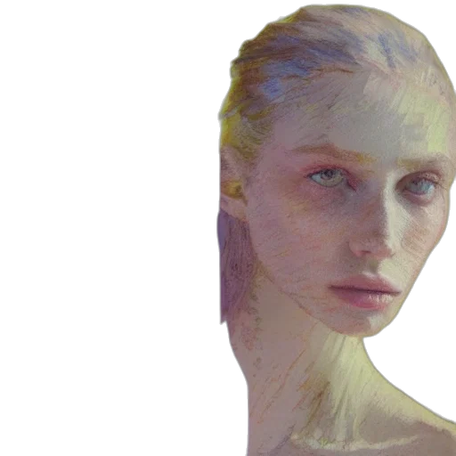 face, mask, hair, creature transparent PNG cut-out