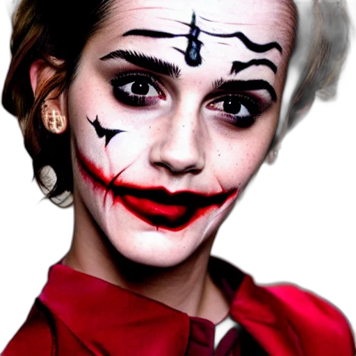 face, mask, cartoon, photorealistic transparent PNG cut-out