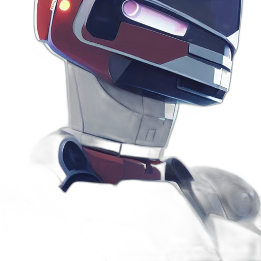 robot, face, mask, weapon transparent PNG cut-out