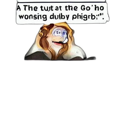 cartoon, funny, meme transparent PNG cut-out