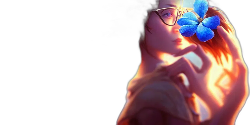 bottle, face, 3d render, concept art transparent PNG cut-out