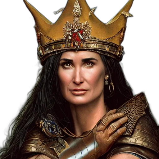 crown, jewelry, fantasy art, photorealistic transparent PNG cut-out
