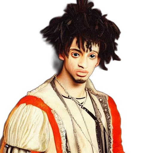 hair, jacket, face, animal transparent PNG cut-out