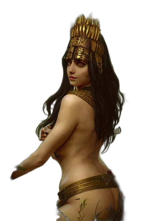 crown, staff, jewelry, hat transparent PNG cut-out