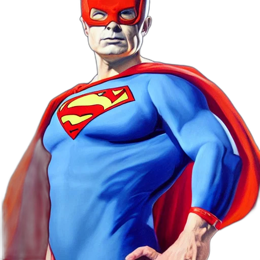 comic book art, concept art, photorealistic, 3d render transparent PNG cut-out