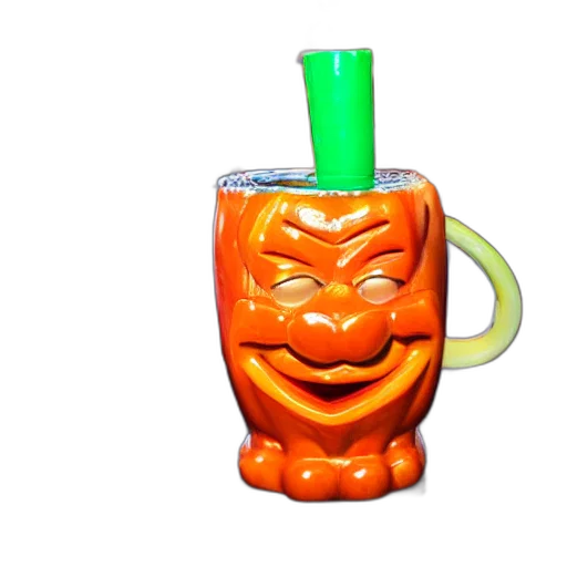 mask, bottle, crown, face transparent PNG cut-out