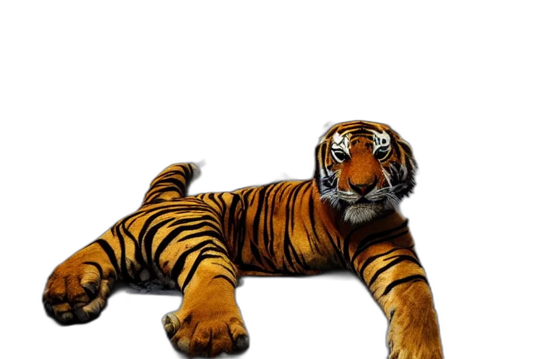 animal, creature, 3d render, photorealistic transparent PNG cut-out