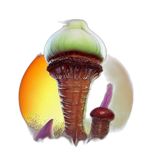 staff, food, hair, hat transparent PNG cut-out