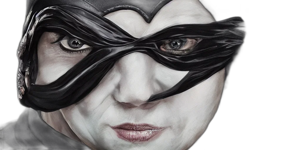 mask, face, photorealistic, comic book art transparent PNG cut-out