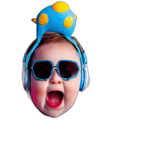 crown, hat, mask, face transparent PNG cut-out