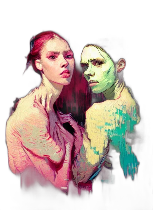 mask, face, creature, concept art transparent PNG cut-out