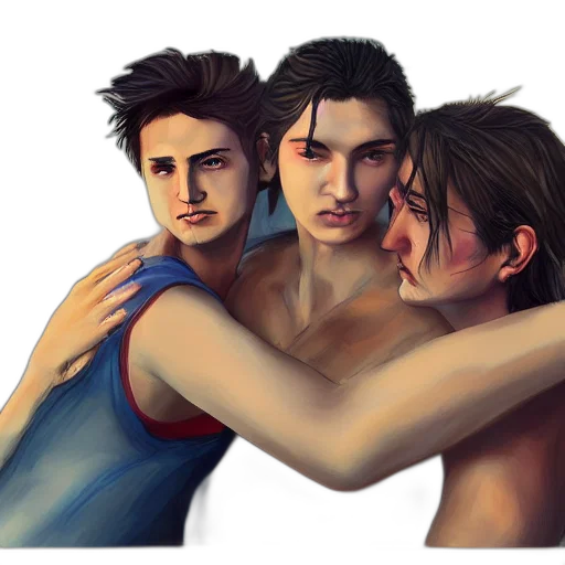 photorealistic, concept art, watercolor, fantasy art transparent PNG cut-out