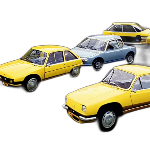 car, 3d render, photorealistic, concept art transparent PNG cut-out