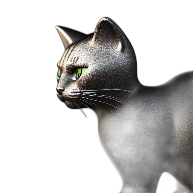 animal, creature, 3d render, photorealistic transparent PNG cut-out