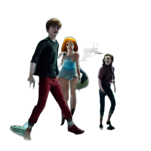 concept art, 3d render, comic book art, cartoon transparent PNG cut-out