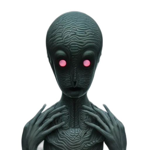 creature, mask, robot, face transparent PNG cut-out