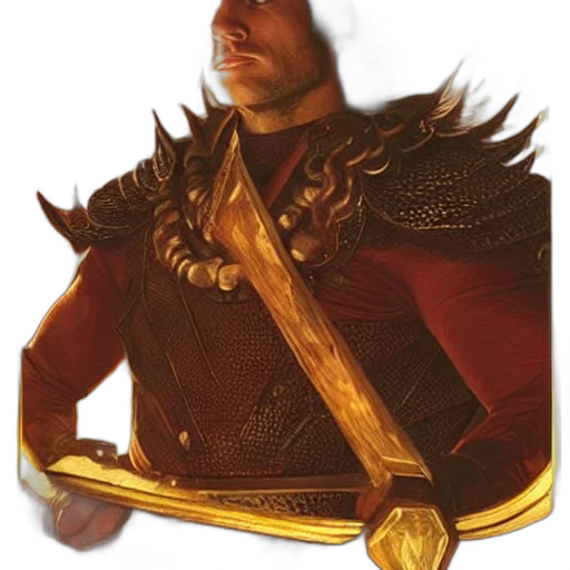 sword, crown, staff, dragon transparent PNG cut-out