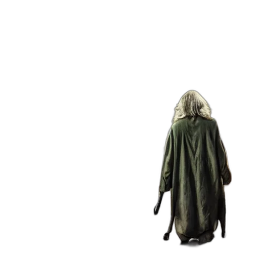 jacket, creature, dress, mask transparent PNG cut-out