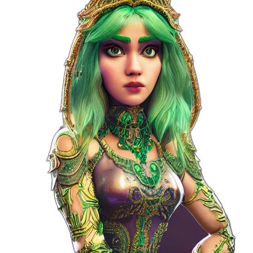 jewelry, dress, crown, fantasy art transparent PNG cut-out