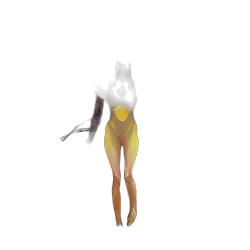 creature, dress, animal, staff transparent PNG cut-out