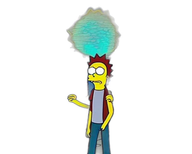 hat, staff, jacket, mask transparent PNG cut-out