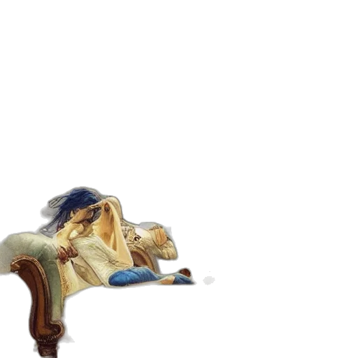 furniture, staff, shoes, hat transparent PNG cut-out