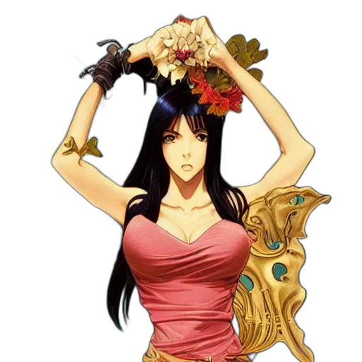 jewelry, crown, dress, staff transparent PNG cut-out