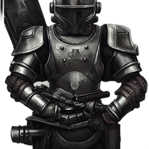 robot, weapon, sword, staff transparent PNG cut-out
