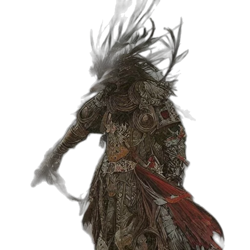 mask, sword, creature, staff transparent PNG cut-out