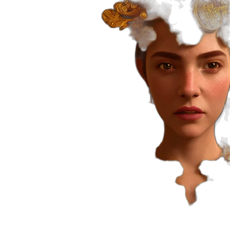 crown, face, hat, mask transparent PNG cut-out