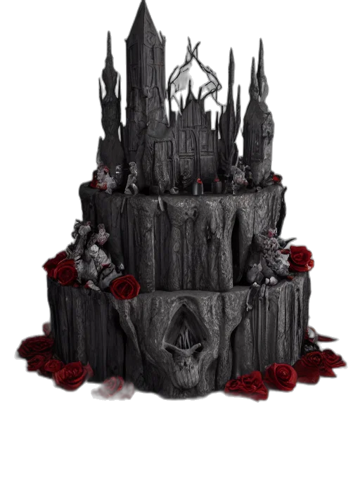 crown, concept art, 3d render, fantasy art transparent PNG cut-out