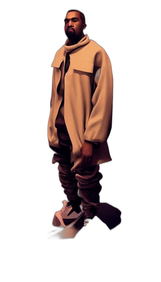 jacket, creature, staff, shoes transparent PNG cut-out