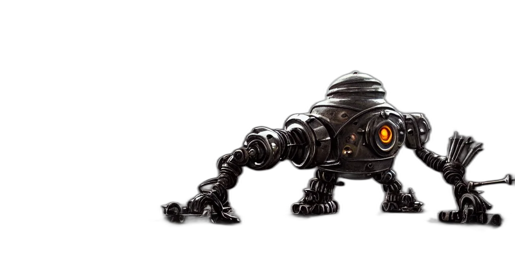 robot, weapon, creature, animal transparent PNG cut-out