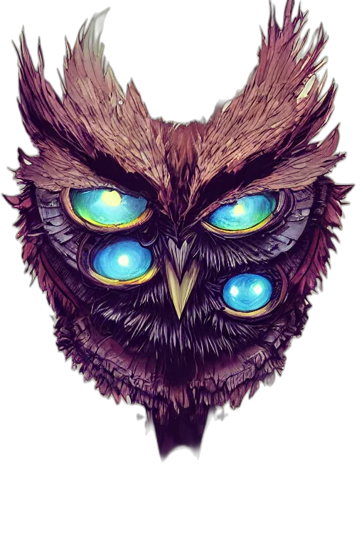 mask, face, creature, animal transparent PNG cut-out