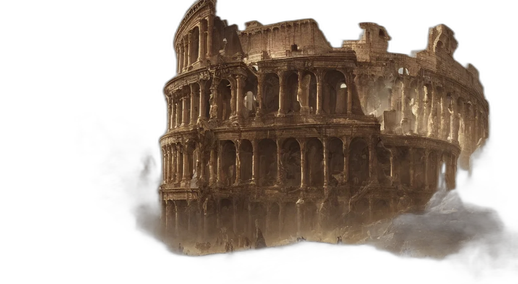 building, concept art, fantasy art, photorealistic transparent PNG cut-out